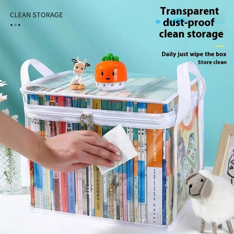 Large transparent foldable water buggy bag with 24L capacity and sealing function