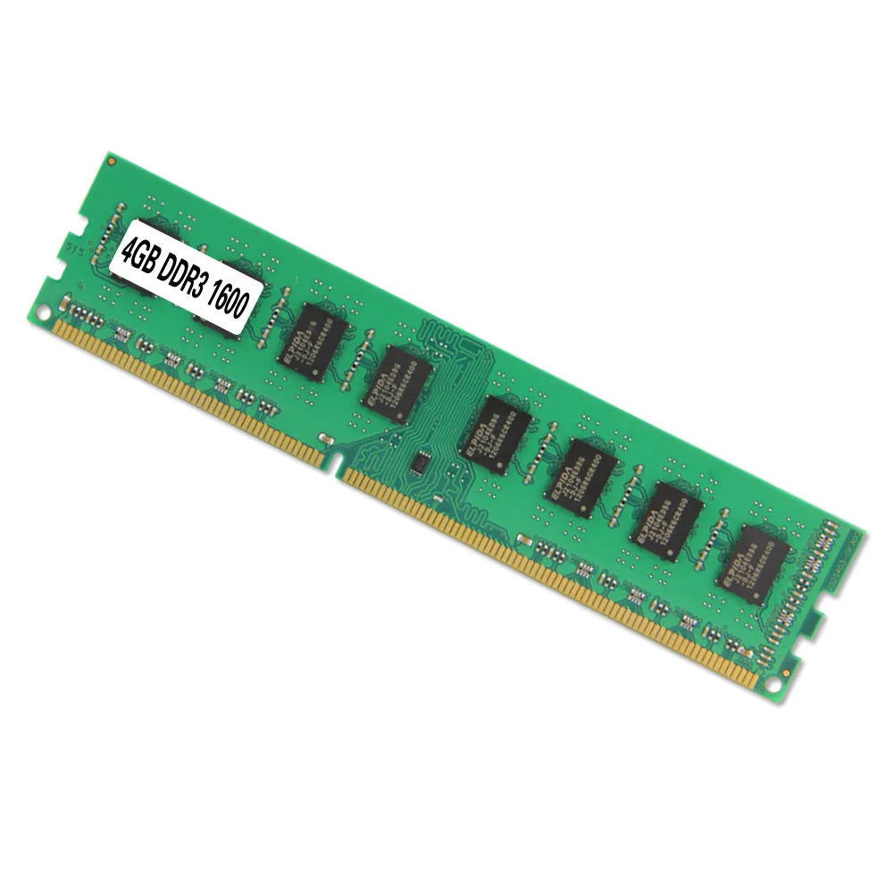 Single 4GB DDR3 1600 desktop memory module for AMD-compatible systems