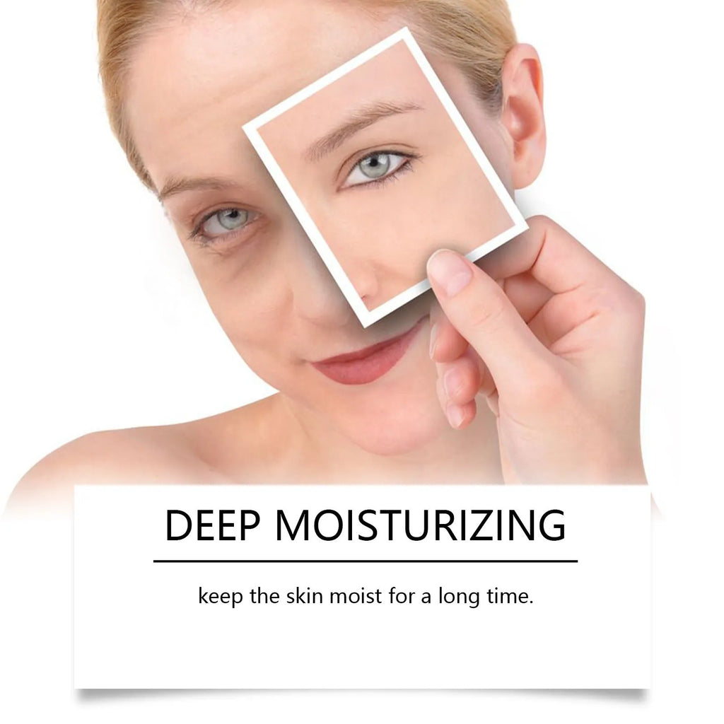 10ml eye cream tube with ten single-use vials containing hyaluronic acid and peptide formula for eyes and neck
