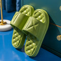 EVA non-slip bathroom slippers with thick sole in multiple colour options