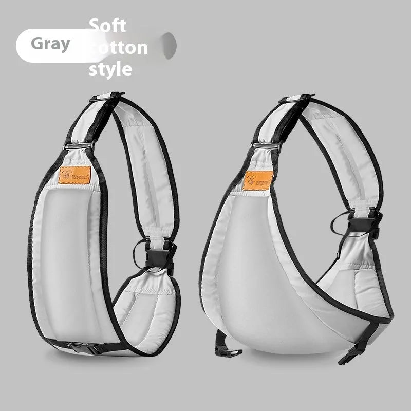 Adjustable cloth baby waist stool carrier for children aged 1-48 months, 25 kg capacity.