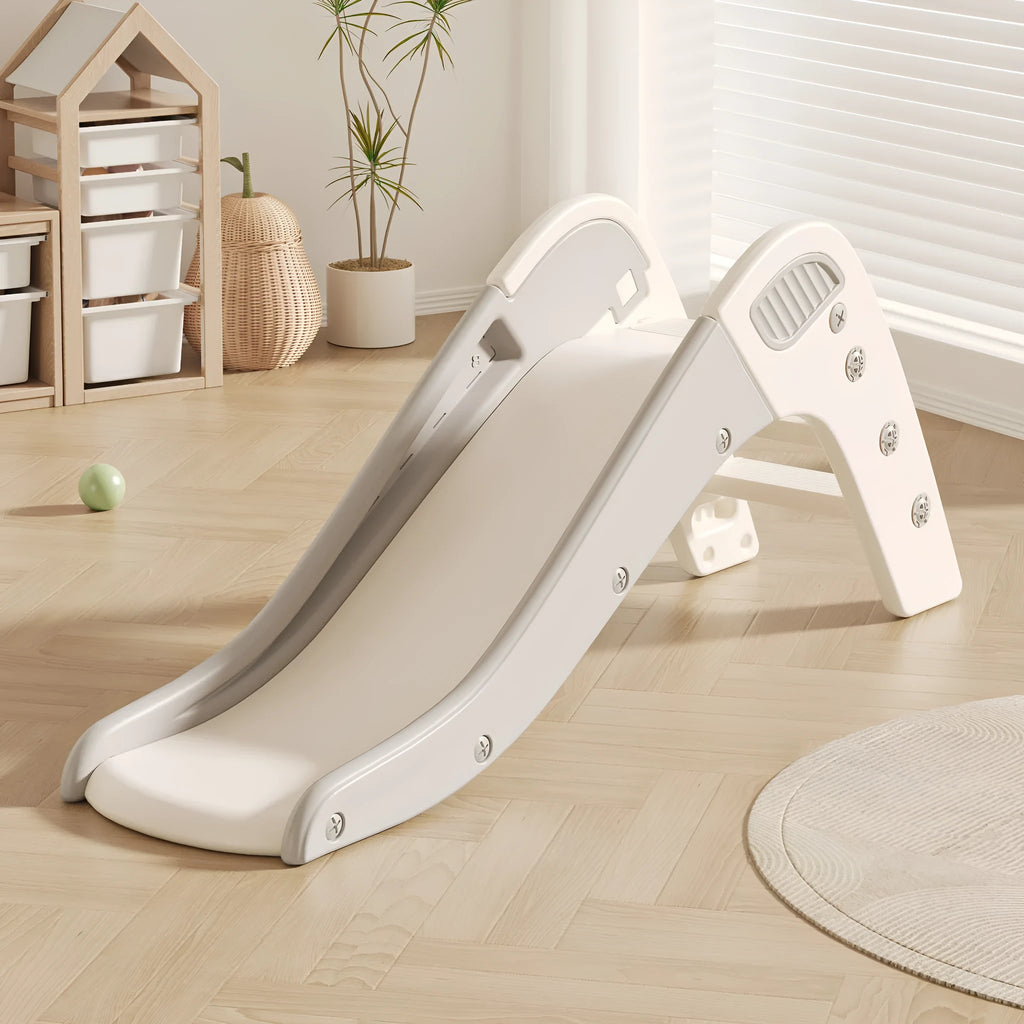 Small plastic baby slide in blue colour for children under three years old