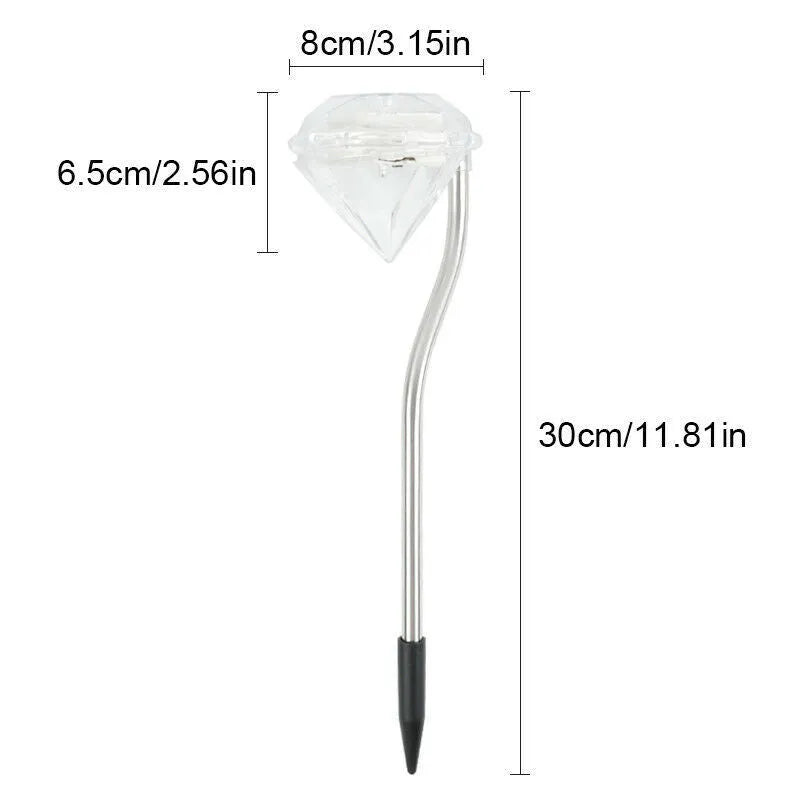 Solar powered garden spotlight with adjustable angle and waterproof design for outdoor lighting