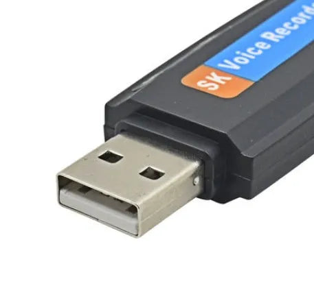 SK-001 creative USB flash drive with gift packaging in black or white plastic shell