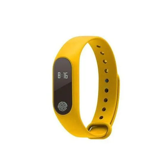Motion intelligent hand ring showing heart rate monitoring and waterproof design in multiple colour options