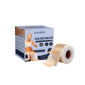 Flexible silicone scar patch roll with tea tree oil and aloe extract, supplied as a single roll for custom cutting