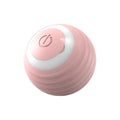 Blue automatic smart cat toy ball with rechargeable moving and bouncing function