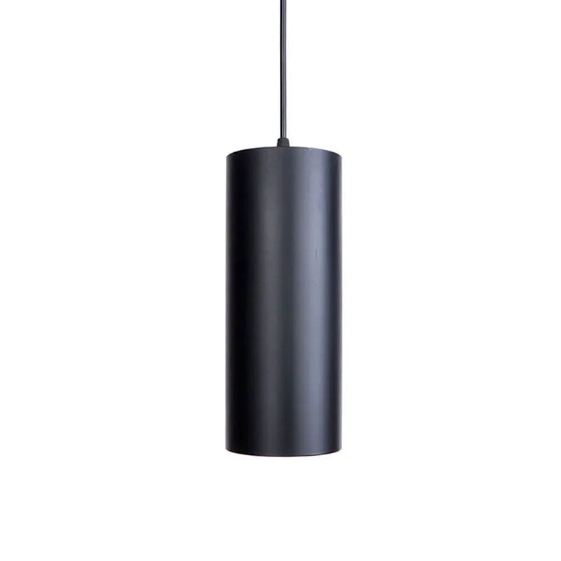 Retro iron art chandelier with matte black finish and exposed bulb design