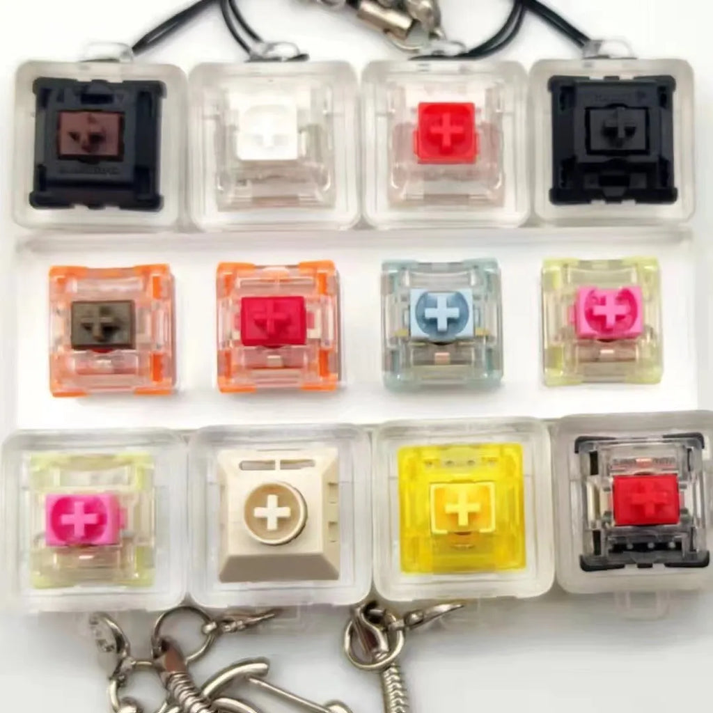 Yellow resin cheese keycap for mechanical keyboards with MX stem compatibility