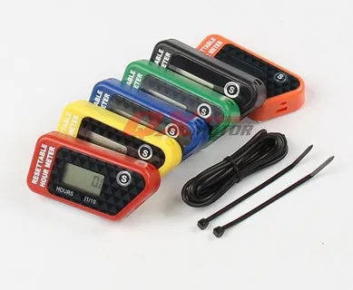YSDS waterproof black LCD maintenance reminder timer for vehicles and equipment