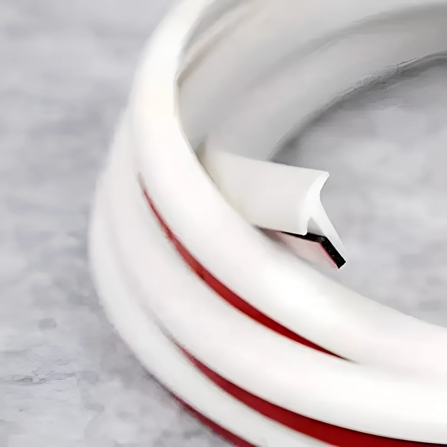 Black TPE rubber seal strip for car door gaps and bumper protection