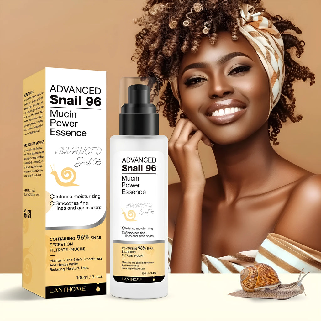 Snail Snail Serum moisturising essence liquid in a 100ml bottle for facial care.