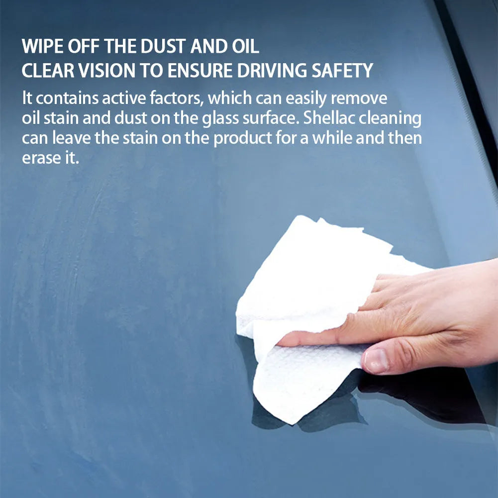 Glass cleaning cream tube for car windscreen oil film removal in 50ml, 100ml and 200ml sizes