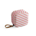 Cloth makeup storage bag cube organiser in blue pink white colours