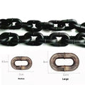 Adjustable polypropylene dog leash prop in bronze, antique silver or black for video production