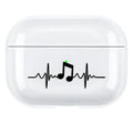 Simple solid colour PC plastic protective shell cover for AirPods Pro 3 case