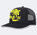 Men's classic baseball cap in polyester with adjustable snapback back, shown in multiple colour options.