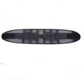 Black adult sports waist support belt with steel plate for lumbar protection during fitness activities.