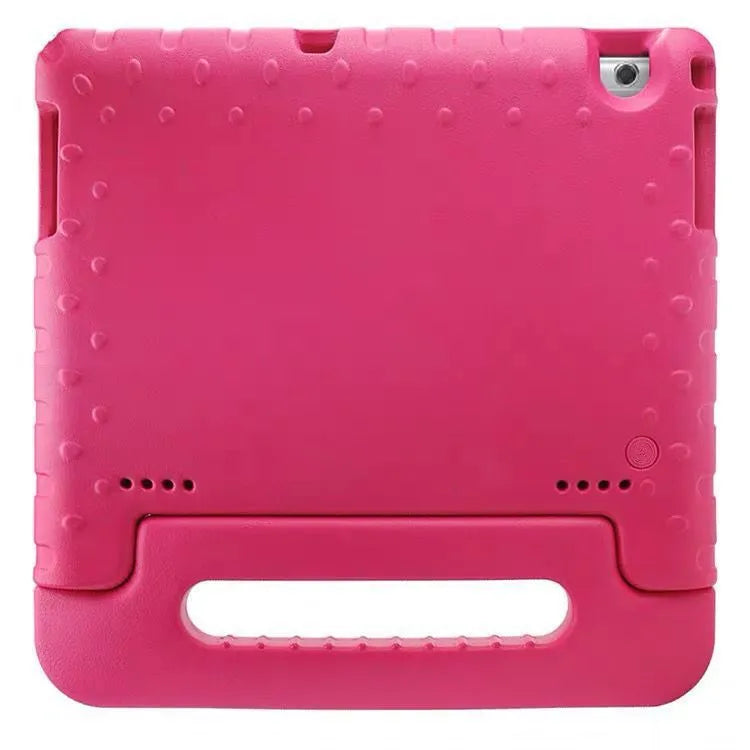 Huawei Enjoy 10.1-inch tablet in a black EVA foam protective case showing front and side views.