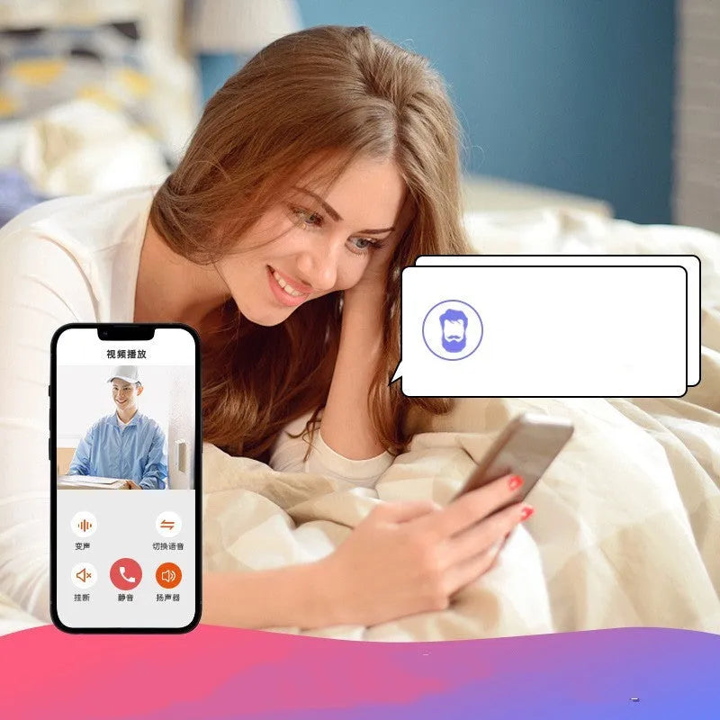 Doodle Smart Wireless Video Doorbell V8 in black and white colour options