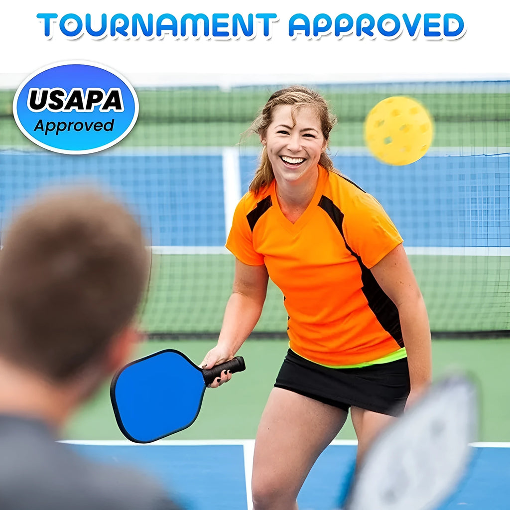 Poplar Peak wooden sports training racket for table tennis and pickleball beginners