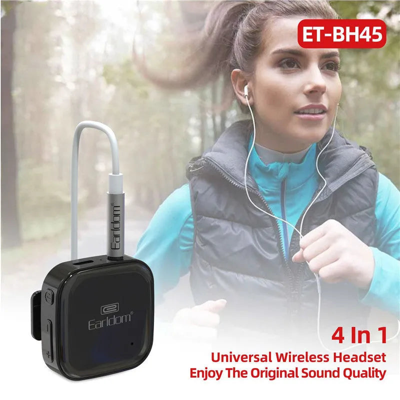 Bluetooth lavalier headphones with 10-metre wireless range in multiple colour options