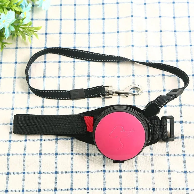 3 metre explosion-proof automatic retractable dog leash with holding hands handle in multiple colours.