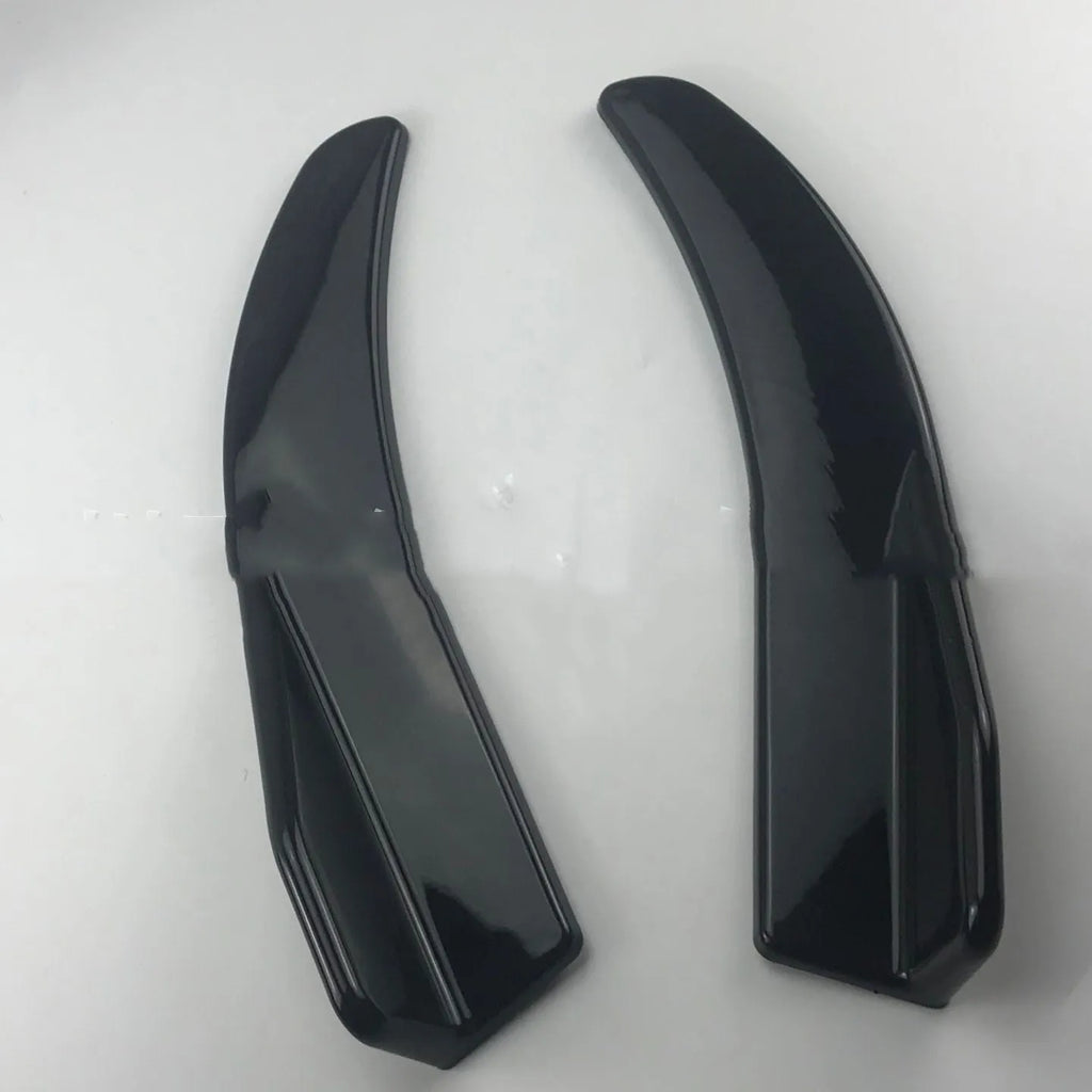 Car front and rear deflector light trim in carbon fibre finish for General Motors vehicles