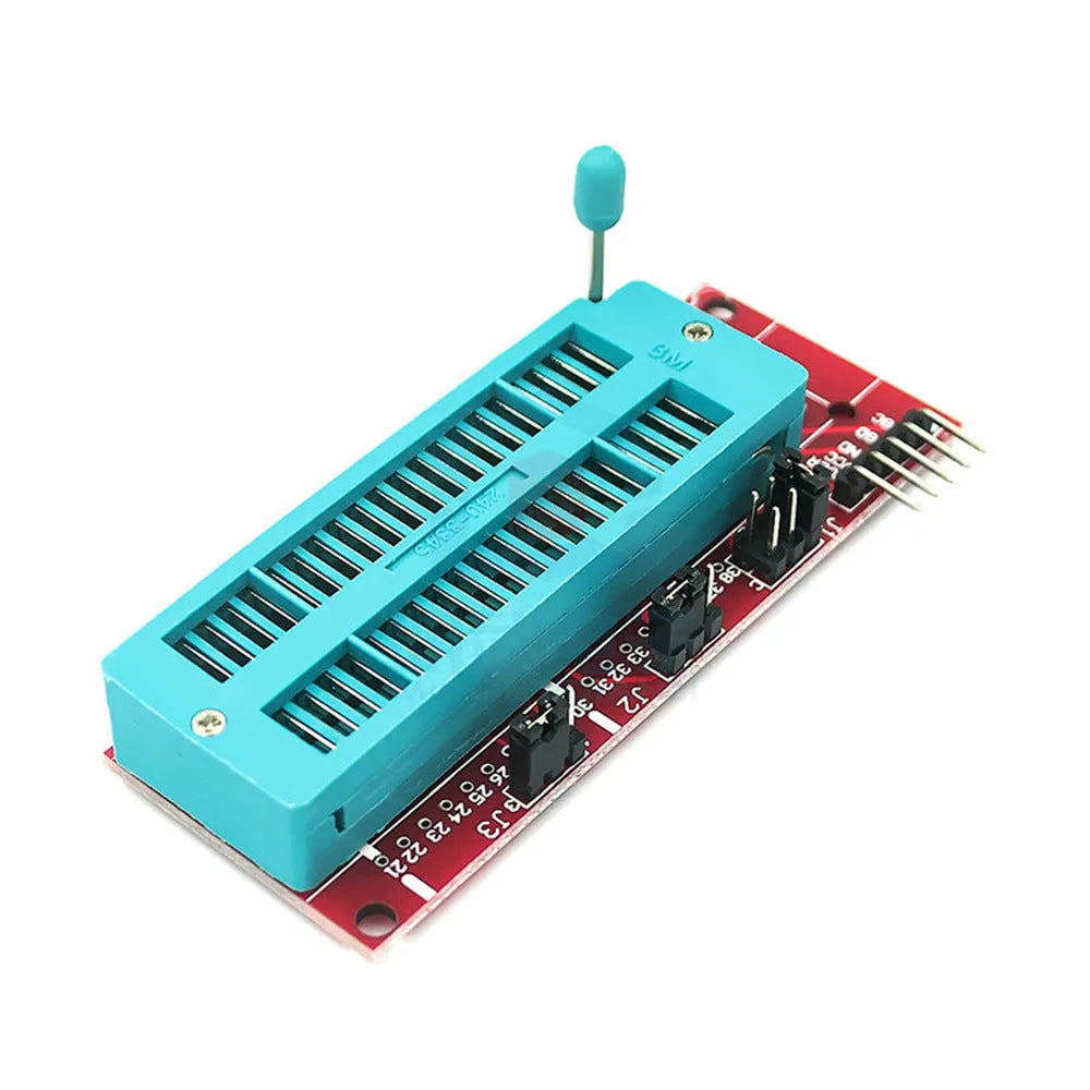Offline simulation programmer burner unit for KIT3 and ICD2 sockets on a workbench