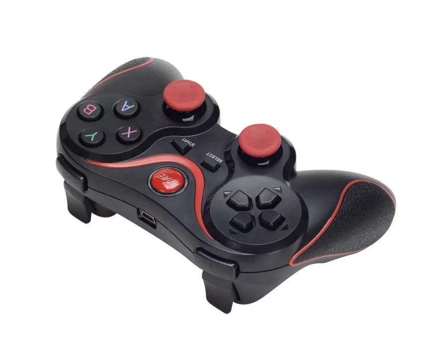 X3 Bluetooth wireless game controller for Android phones with charging cable and protective case