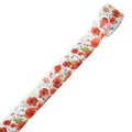 Japanese paper adhesive tape with vintage floral watercolour designs showing six colour variations