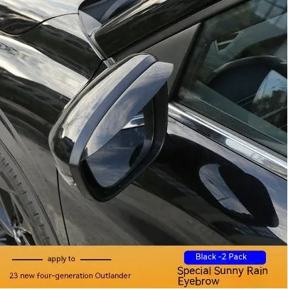 2023 Mitsubishi Outlander window deflectors in engineering plastic