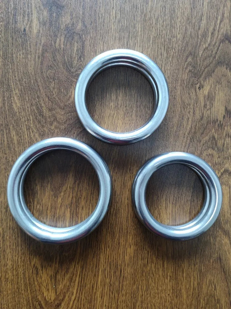 Wing Chun iron arm skill carbon steel training ring in three sizes for martial arts practice