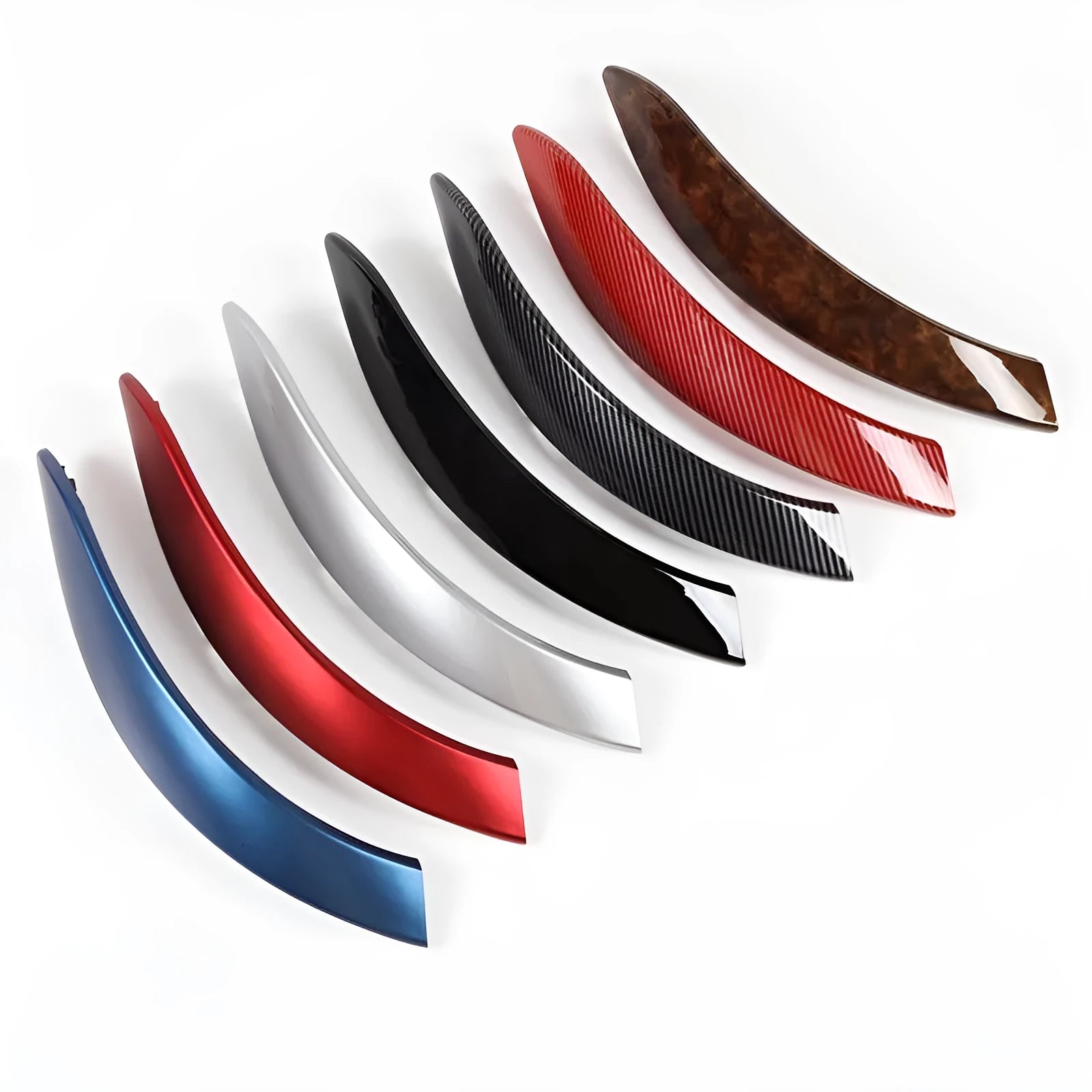 Inner Frame Carbon Fibre Handle Outer Cover in Carbon Fibre Pattern, Piano Black, Silver, and More – Compatible with 2-Piece and 4-Piece Set Options in Multiple Colours for Customisation