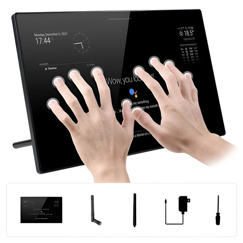 13.3-inch integrated computer voice assistant CM4 main control touch display with ABS construction