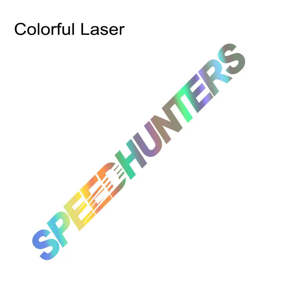 59cm long reflective vinyl car sticker in choice of nine colours for boot lid application.