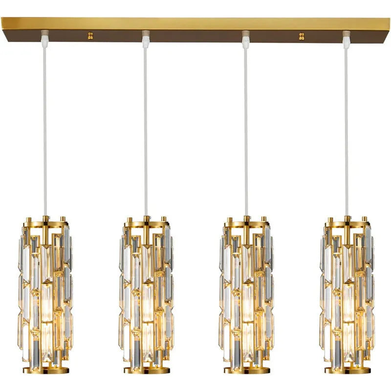 Single head industrial LED pendant light in black, gold, or chrome finish