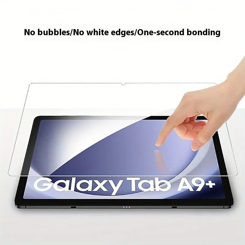 Tempered glass screen protector for Samsung tablets with explosion-proof and anti-fingerprint features