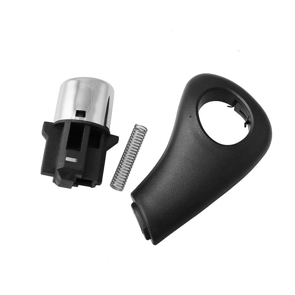 Black ABS plastic shift button refit kit for 2003-2005 Honda Accord vehicles