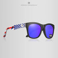 A pair of thickened polarised sunglasses with TAC lenses and a PC frame for outdoor UV protection.