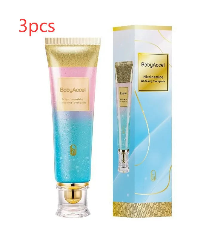 100g nicotinamide whitening toothpaste tube for adult men and women