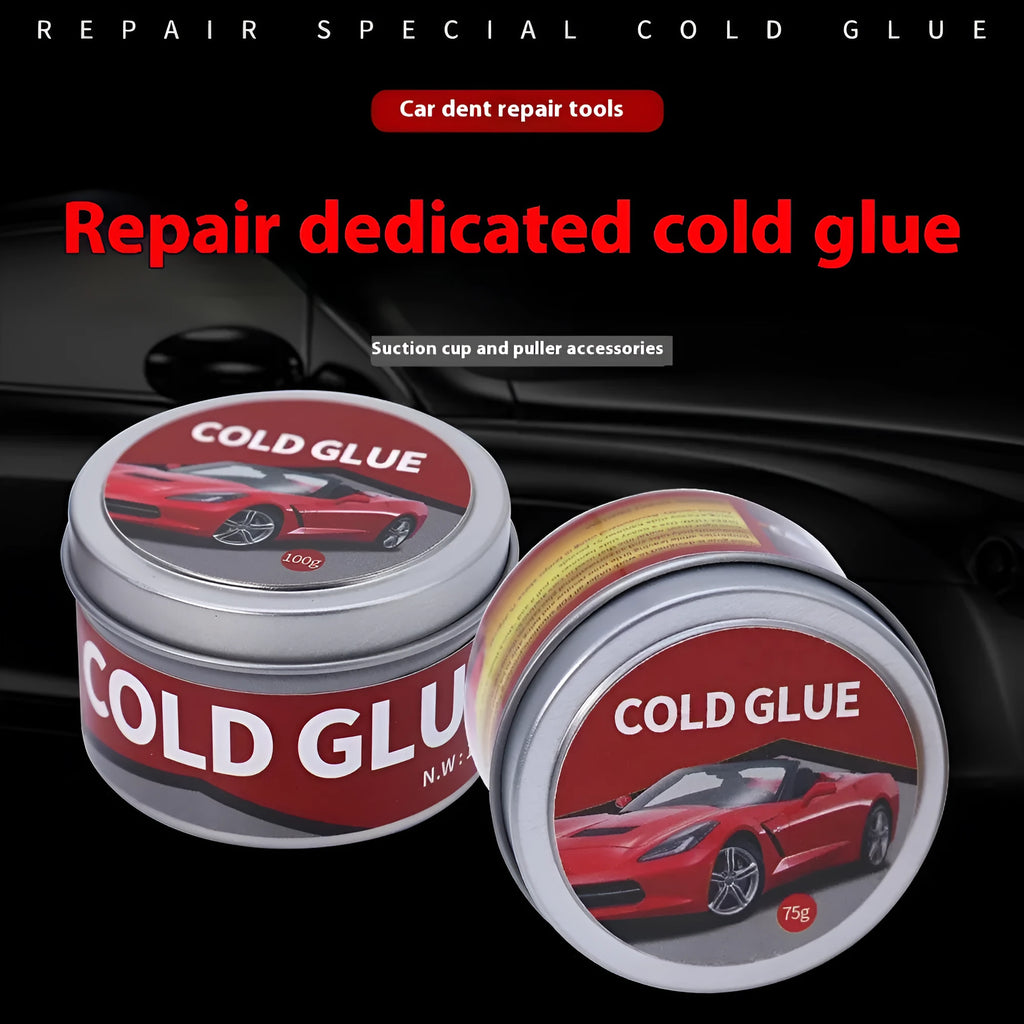 Automobile depression repair cold glue tube for car bodywork and dent restoration