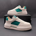 Cloth and rubber foam sports casual shoes in multiple colour options with size markings