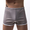 Men's cotton boxer shorts in multiple colours on a white background