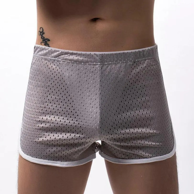 Men's cotton boxer shorts in multiple colours on a white background