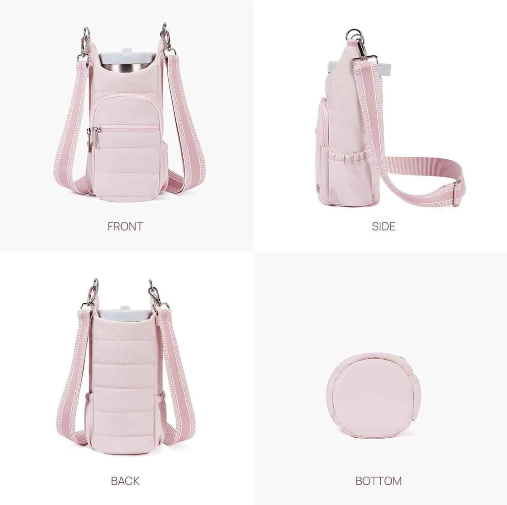 Cloth water bottle bag for bicycles in modern simplicity design