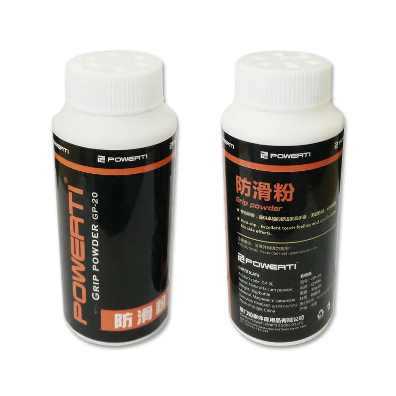 White magnesium carbonate sports anti-slip powder for badminton, tennis, and weightlifting.