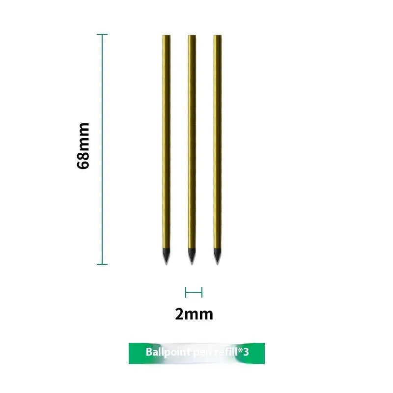 6-hole spiral notebook replacement cores with 64 pages Zodiac Forest Paper and three pen refill types