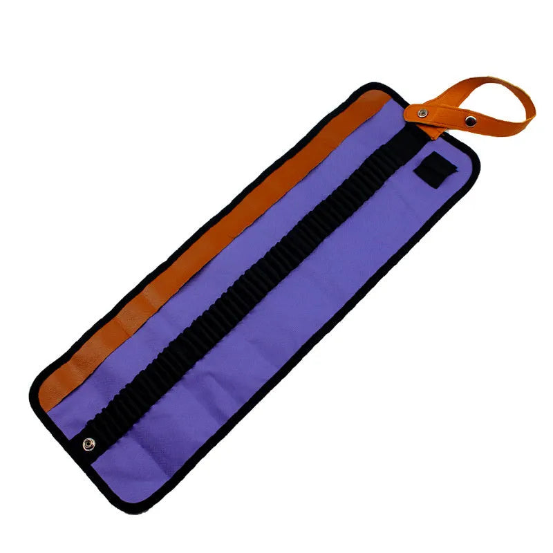 Set of fifty wooden coloured pencils in assorted colours stored in a brown rectangular case.
