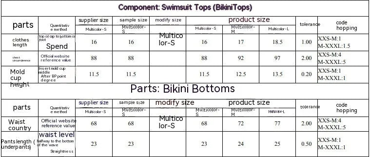 Women's separated printed tube top bikini set for swimming sports